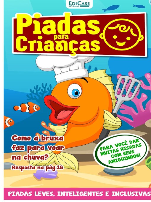 Cover image for Piadas para Crianças